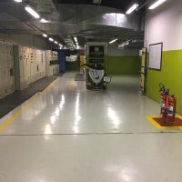 Piso industrial em epoxi