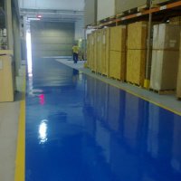 Revestimento epóxi piso de concreto