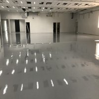 Revitalização de piso concreto