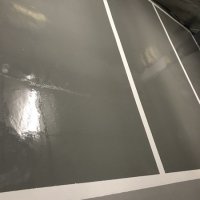 Tinta para demarcação de garagem