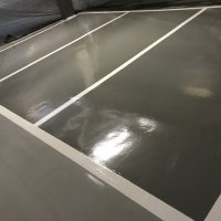 Tinta para demarcação de garagem